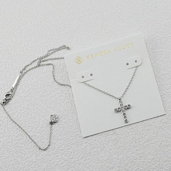 Kendra Scott Pave Cross Necklace - Picture 2 of 2